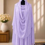 💜 Lavender Bloom Hijab