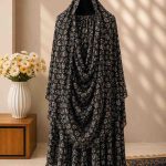 🖤 Onyx Bloom Hijab