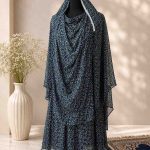 💙 Blue Petal Hijab